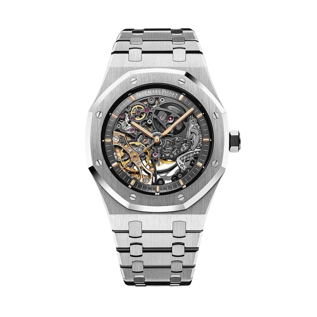 AP Royal Oak 15407ST "Double Balance" Skeleton