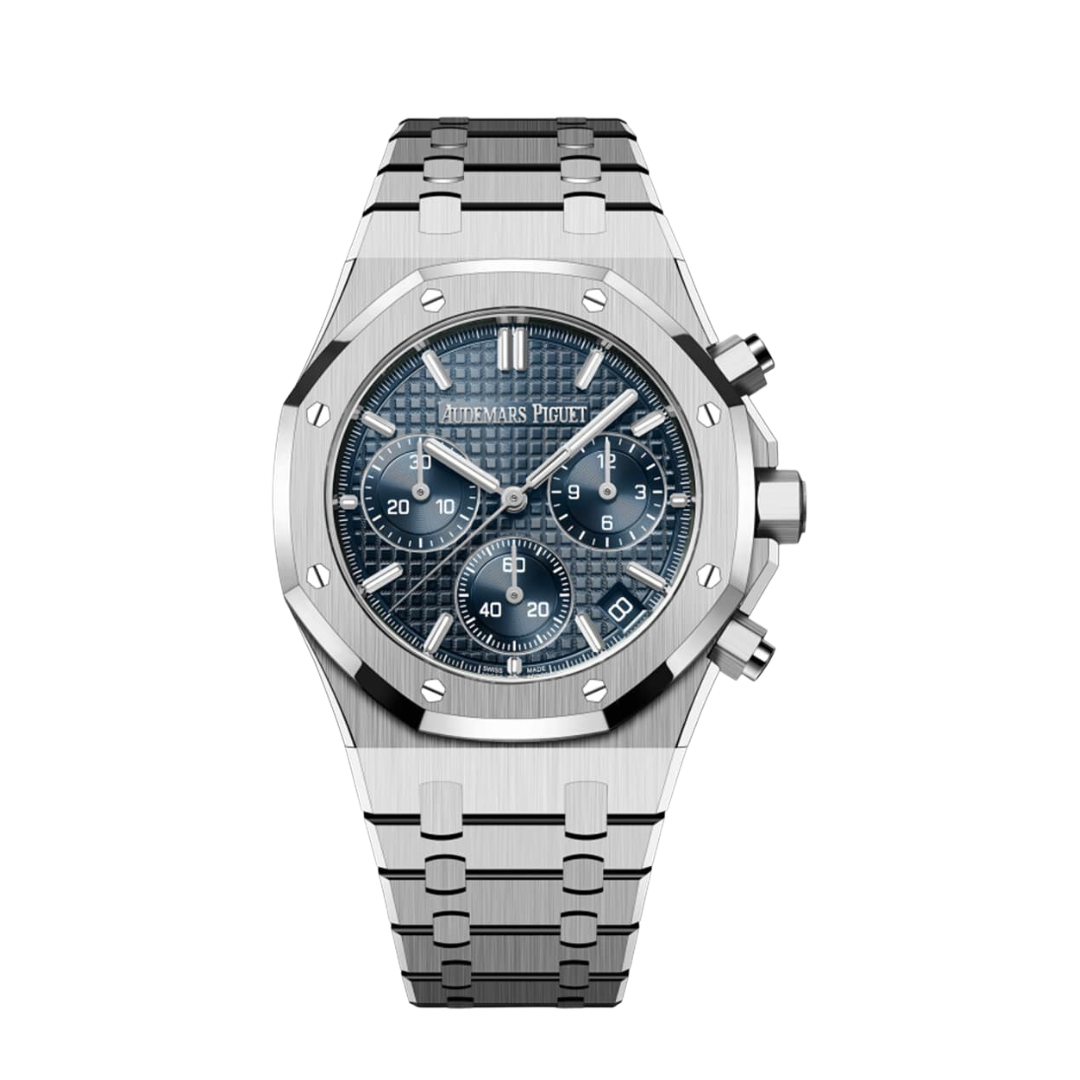 AP Royal Oak Chronograph 26240ST Blue Index Dial