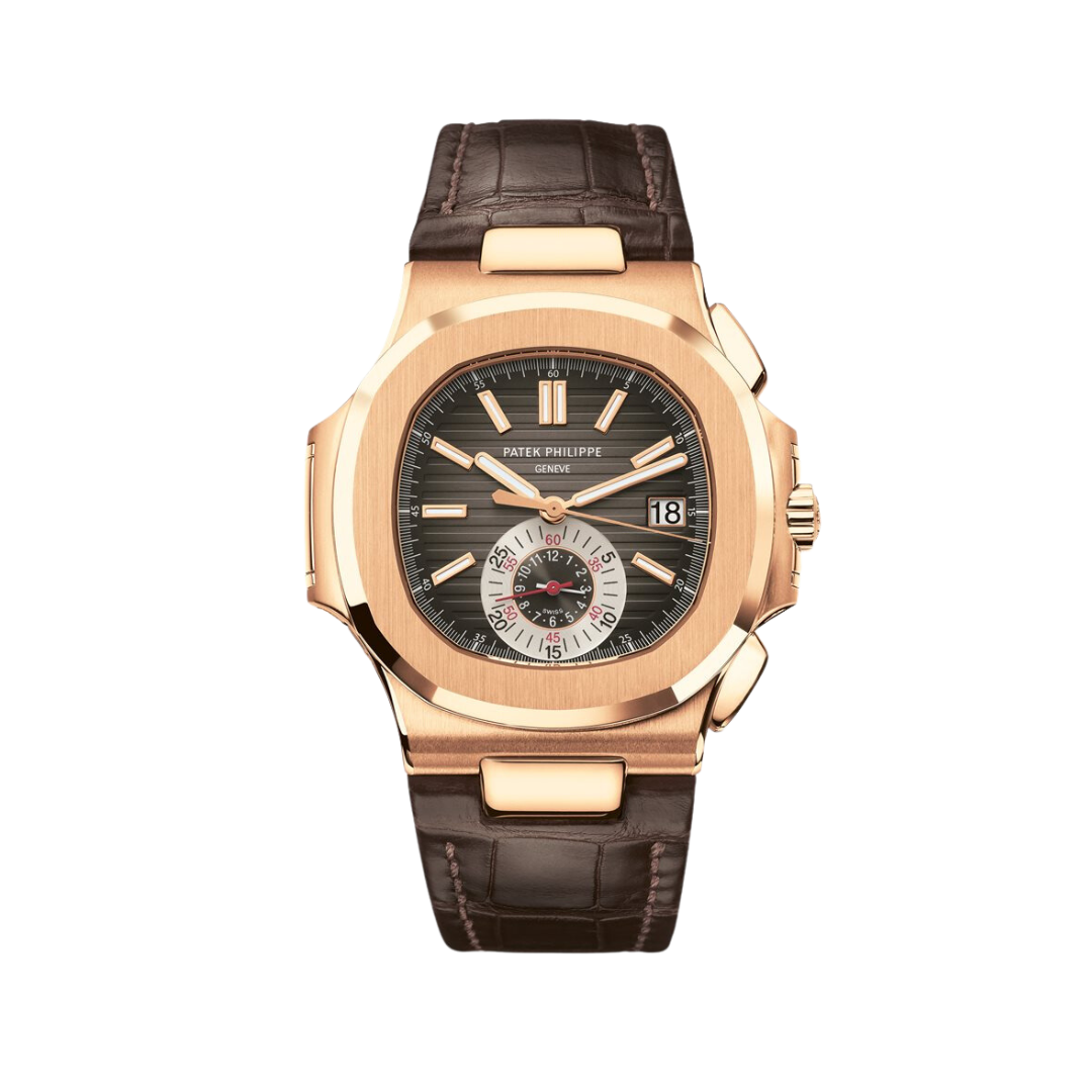 PP Nautilus Chronograph Date 5980R-001 Rose Gold