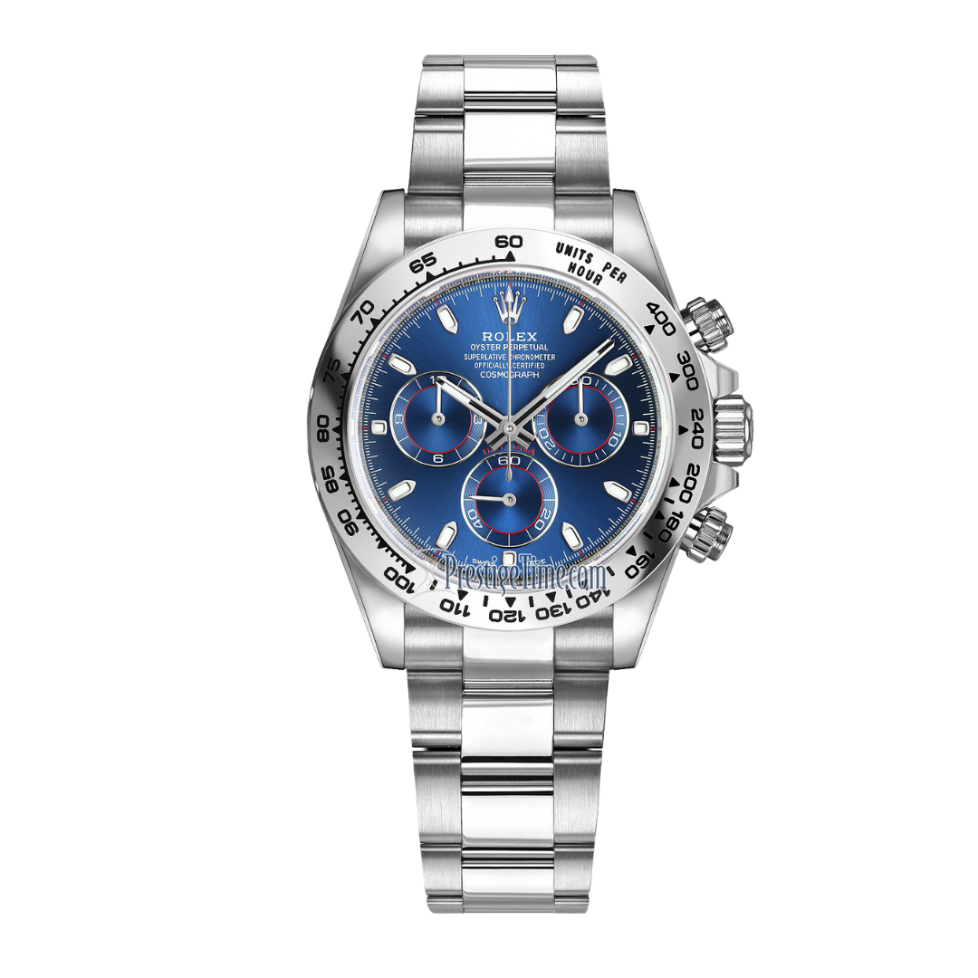 Rolex Cosmograph Daytona 116509 Blue Index Oyster
